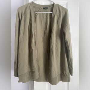 Talbots Sage Green Knit Cardigan